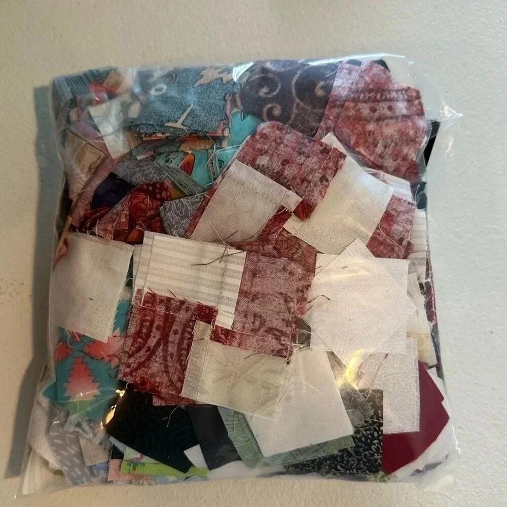 quilt fabric pre-cut‎ 1 1/2" squares variety of colors